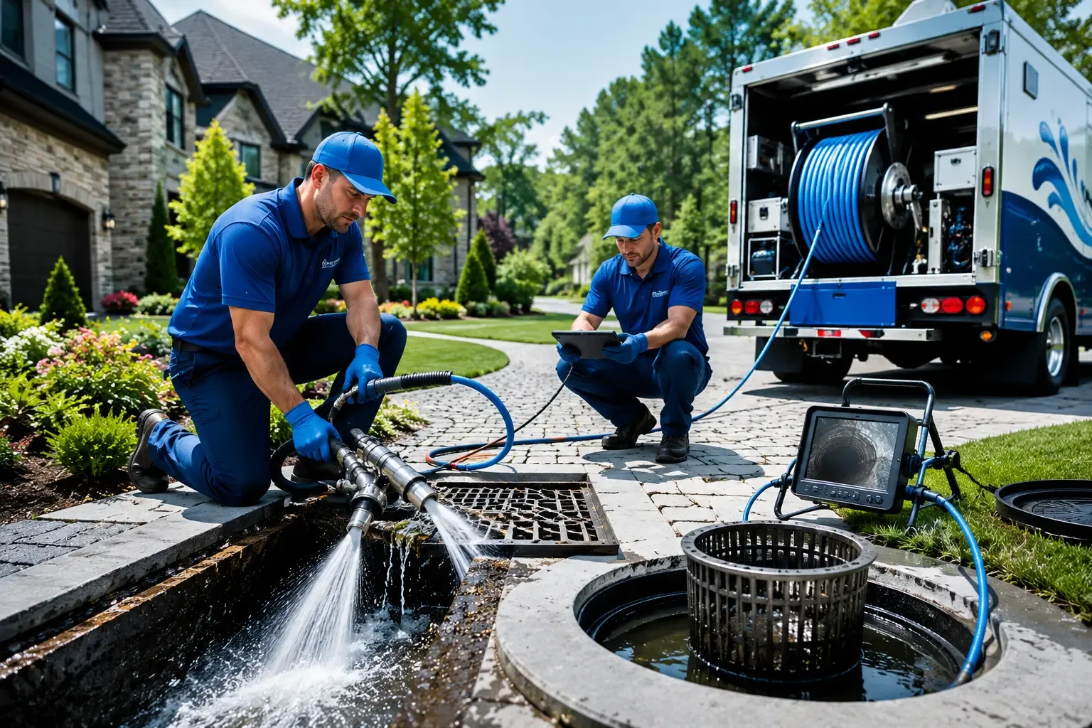 Local outdoor drain cleaning professionals in Lowell, VT